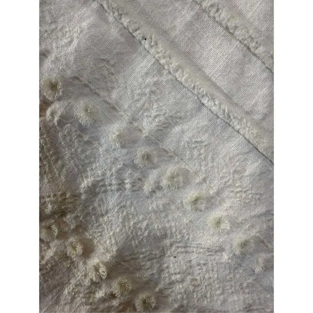 New Anthropologie Embroidered Livia Duvet Cover size Twin